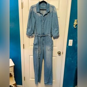 Esqualo Jeans Jumpsuit size 16